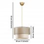 OPVIQ Luster Cake Metal Cream Gold - slika 5