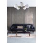 OPVIQ Luster Venus 5 Li Beyaz Camlı Avize - slika 2