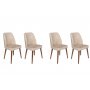 HANAH HOME Stolica Dallas 550 V4 ( 4 kom ) - slika 1