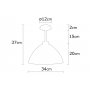 OPVIQ Luster Bergama N 146 - slika 3