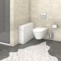 HANAH HOME Kupatilski ormarić Smart White - slika 2