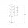 HANAH HOME Polica Derin - slika 4