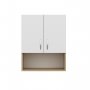 HANAH HOME Polica Voda Sapphire Oak White - slika 1