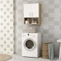HANAH HOME Polica Voda Sapphire Oak White - slika 2