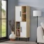 HANAH HOME Leni Sapphire Oak White - slika 1