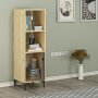 HANAH HOME Kupatilski ormarić Alone Sapphire Oak Anthracite - slika 4