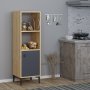 HANAH HOME Kupatilski ormarić Alone Sapphire Oak Anthracite - slika 5