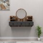 HANAH HOME Polina Light Walnut Anthracite - slika 3