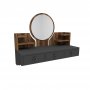 HANAH HOME Polina Light Walnut Anthracite - slika 4