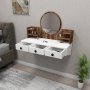 HANAH HOME Polina Light Walnut White - slika 2