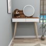 HANAH HOME Gutty Light Walnut White - slika 3