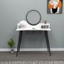 HANAH HOME Meriska White Anthracite - slika 3