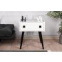 HANAH HOME Sto za dnevnu sobu Chesso Black White - slika 2