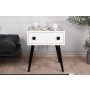 HANAH HOME Sto za dnevnu sobu Chesso Black White - slika 3