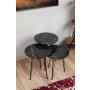HANAH HOME Pomoćni stočić Siyah Mermer - slika 1