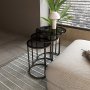 HANAH HOME Sto za dnevnu sobu Alya Black - slika 2