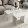 HANAH HOME Pomoćni stočić Alya White - slika 4