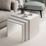 HANAH HOME Pomoćni stočić Alya White - slika 1