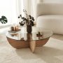 HANAH HOME Sto za dnevnu sobu Lily Sapphire Oak - slika 2