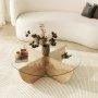 HANAH HOME Sto za dnevnu sobu Lily Sapphire Oak - slika 4