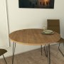 HANAH HOME Sto za dnevnu sobu Sandalf Caucasian Oak 2 - slika 3