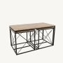 HANAH HOME Sto za dnevnu sobu Defne Atlantic Pine (3 komada) - slika 2