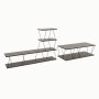 HANAH HOME Basak Anthracite (3 police) - slika 3