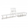 HANAH HOME Polica Basak White - slika 3