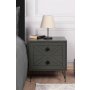 HANAH HOME Komoda Luna Anthracite - slika 1