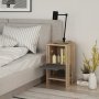 HANAH HOME Komoda Ema Oak Anthracite - slika 3