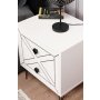 HANAH HOME Komoda Luna White - slika 3