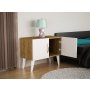 HANAH HOME Komoda Bellini v2 White Walnut - slika 3