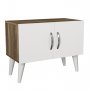 HANAH HOME Komoda Bellini v2 White Walnut - slika 1