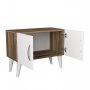 HANAH HOME Komoda Bellini v2 White Walnut - slika 4