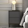 HANAH HOME Komoda Imaj Anthracite - slika 2