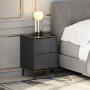 HANAH HOME Komoda Imaj Anthracite - slika 3