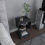 HANAH HOME Komoda Carter Anthracite - slika 3