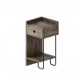 HANAH HOME Komoda Sirius Left Brown - slika 1