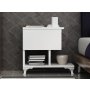 HANAH HOME Komoda Cast White - slika 2