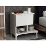 HANAH HOME Komoda Cast White - slika 1
