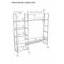 HANAH HOME Portmanto Blossom L1307 (285LCV1172) - slika 5