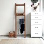 HANAH HOME Aynalı Merdiven Askılık V110 (sobni čiviluk + ogledalo) - slika 3