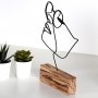 WALLXPERT Dekoracija Girl Black - slika 3