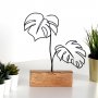 WALLXPERT Dekoracija Leafs Black - slika 3