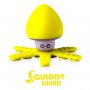 CELLY Bluetooth vodootporni zvučnik sa držačima SQUIDDYSOUND, Žuti - slika 1
