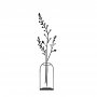 WALLXPERT Dekoracija Flowerpot 7 - slika 1