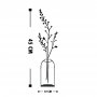 WALLXPERT Dekoracija Flowerpot 7 - slika 4