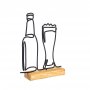 WALLXPERT Dekoracija Beer Black - slika 1