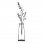 WALLXPERT Dekoracija Flowerpot 2 - slika 1
