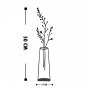 WALLXPERT Dekoracija Flowerpot 2 - slika 4